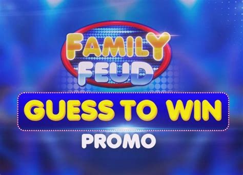 www gmanetwork family feud guess to win today|'Family Feud' Philippines Guess To Win Promo .